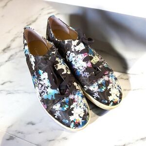 Calvin Klein floral monogram sneakers size 9.5 women’s